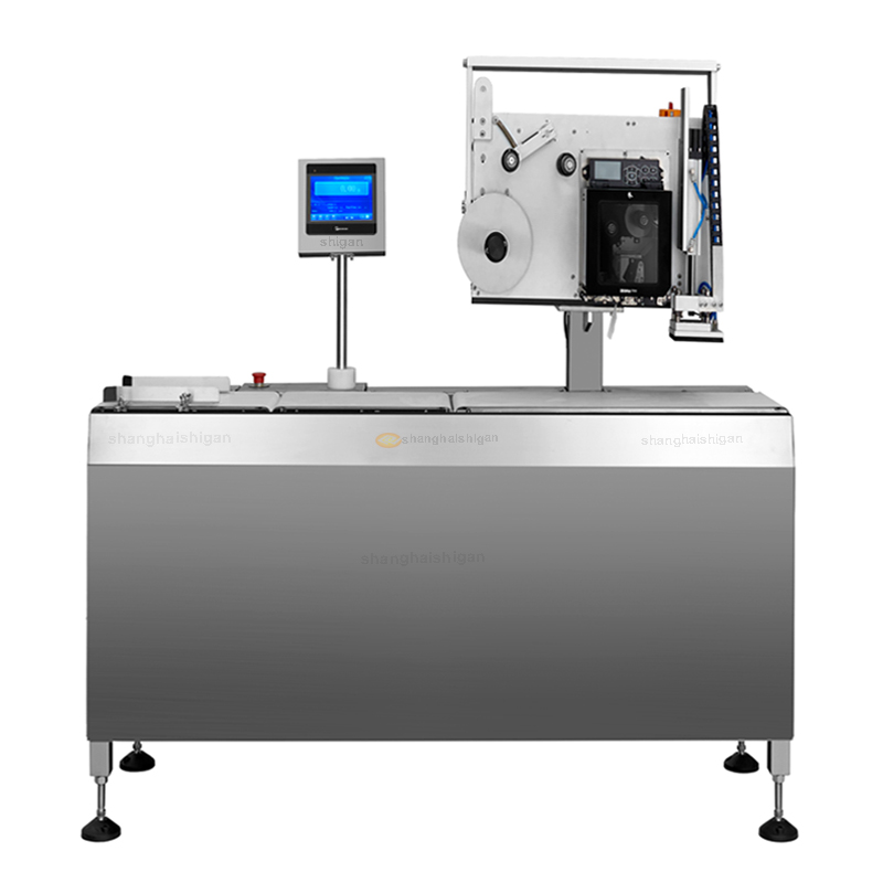 Belt Dynamic Checkweigher With Labelling Checkweigher