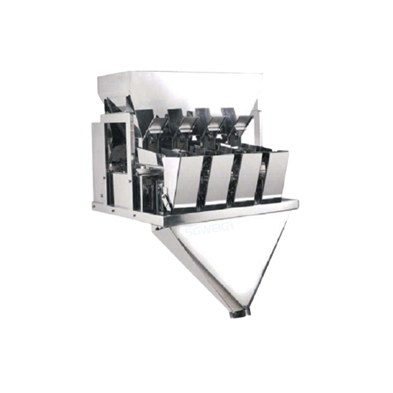 4 Head High-Precision Vibration Linear Scale, Automatic Linear Scale For Food Rice Supply